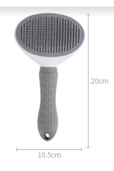 Automatic Self-Cleaning Button Pet Brush Cat Dog Hair Remover Comb - 7