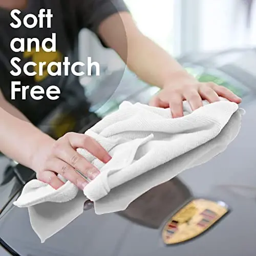 Avalon Towels Microfiber Cleaning Cloths (Value Pack of 36) Size 16