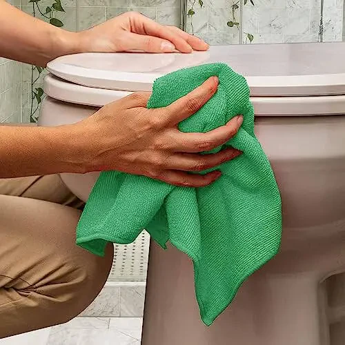 Avalon Towels Microfiber Cleaning Cloths Value Pack of 36 Size 16