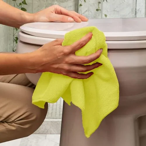 Avalon Towels Microfiber Cleaning Cloths (Value Pack of 48) Size 16