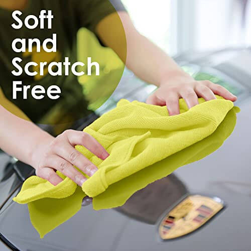 Avalon Towels Microfiber Tozalash Mato (48 dona qimmatli to'plam) O'lchami 16