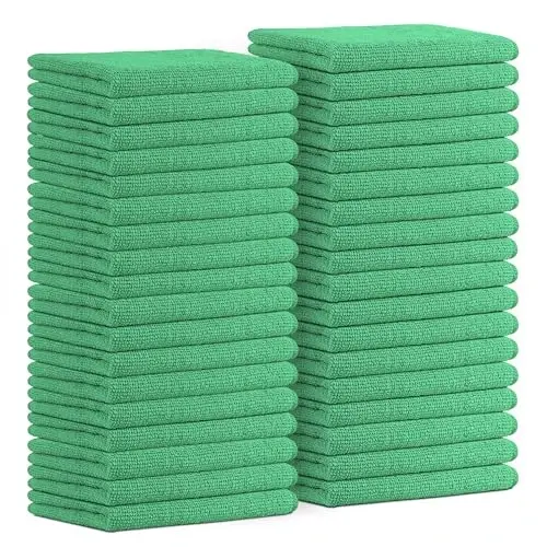 Avalon Towels Microfiber Tozalash Matolari (36 Donali Qimmat Paket) Hajmi 16