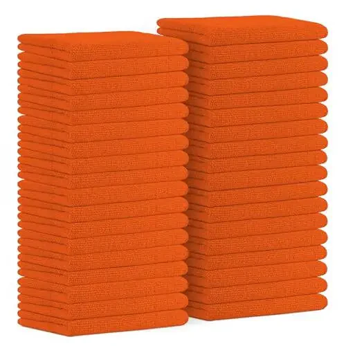 Avalon Towels Mikrofiber Tozalash Salfetkalari (36 dona to'plami) Olchami 16