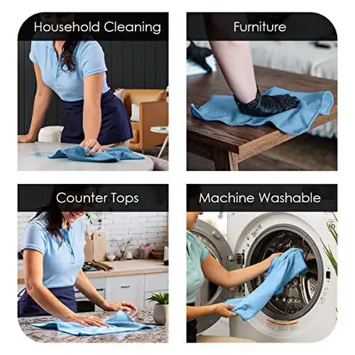 Avalon Towels Салфетки из микрофибры для уборки (выгодная упаковка из 36 штук) Размер 16