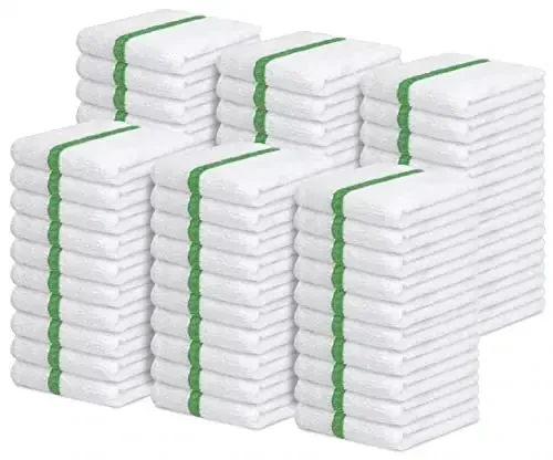 Avalon Towels Terry Bar Artish sochiqlari (60 dona qadoqda) O'lchami 16