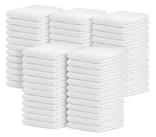 Avalon Towels Terry Bar Mop Sochiqlari (60 dona qutida) O'lchami 16
