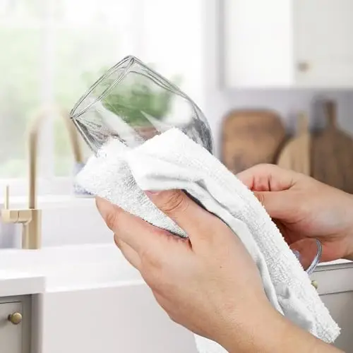 Avalon Towels Terry Bar Mop Sochiqlari (60 dona qutida) O'lchami 16