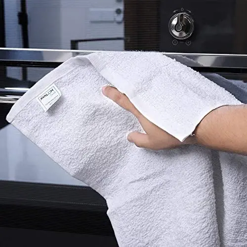 Avalon Towels Terry Bar Mop Towels (Value Pack of 15) Size 16
