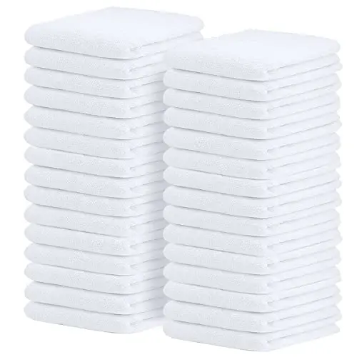 Avalon Towels Terry Bar Mop Towels (Value Pack of 30) Size 16