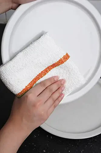 Avalon Towels Terry Bar Mop Towels Value Pack of 60 Size 16