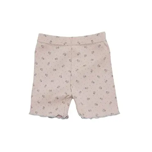 AVAUMA Baby Boy Girl Pajama Set 6M-7T Kids Cute Toddler Snug fit Flower Pattern Design Pjs Cotton Sleepwear Ruffled Shirring - 3