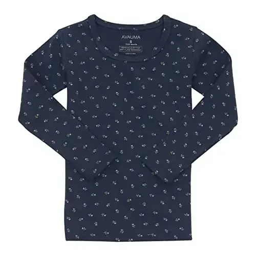 AVAUMA Baby Boys Girls Pajama Set 6M-7T Kids Cute Toddler Snug fit Pattern Design Pjs Cotton Sleepwear - 2