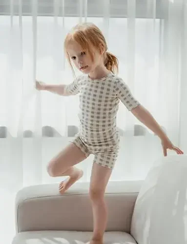 AVAUMA Baby Boys Girls Pajama Set 6M-7T Kids Cute Toddler Snug fit Pattern Design Pjs Cotton Sleepwear - 4