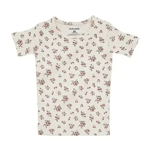 AVAUMA Baby Boys Girls Pajama Set 6M-7T Kids Cute Toddler Snug fit Pattern Design Pjs Cotton Sleepwear - 2