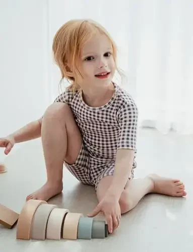 AVAUMA Baby Boys Girls Pajama Set 6M-7T Kids Cute Toddler Snug fit Pattern Design Pjs Cotton Sleepwear - 4