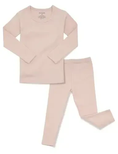 AVAUMA Baby Boys Girls Pajama Set 6M-7T Kids Cute Toddler Snug fit Pattern Design Pjs Cotton Sleepwear - 1