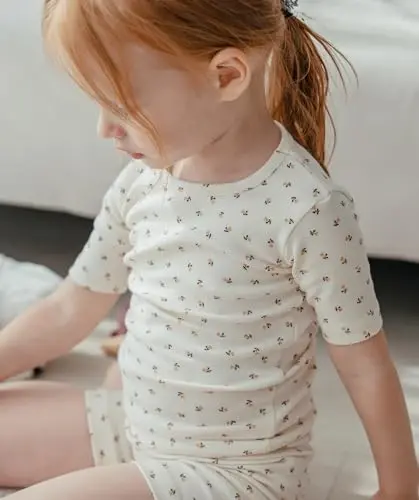 AVAUMA Baby Boys Girls Pajama Set 6M-7T Kids Cute Toddler Snug fit Pattern Design Pjs Cotton Sleepwear - 3