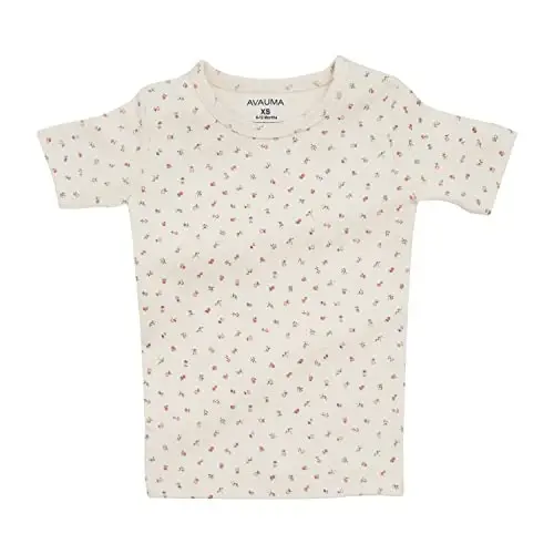 AVAUMA Baby Boys Girls Pajama Set 6M-7T Kids Cute Toddler Snug fit Pattern Design Pjs Cotton Sleepwear - 2