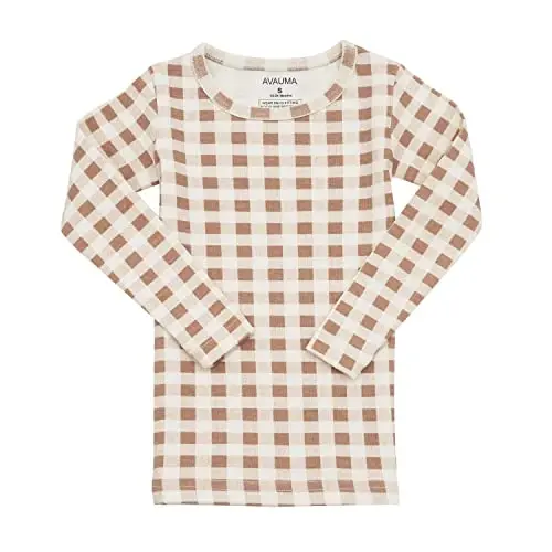 AVAUMA Baby Boys Girls Pajama Set 6M-7T Kids Cute Toddler Snug fit Pattern Design Pjs Cotton Sleepwear - MODAZONE (1)