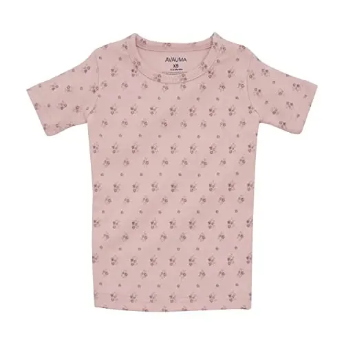 AVAUMA Baby Boys Girls Pajama Set 6M-7T Kids Cute Toddler Snug fit Pattern Design Pjs Cotton Sleepwear - 2