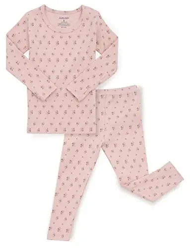 AVAUMA Baby Boys Girls Pajama Set 6M-7T Kids Cute Toddler Snug fit Pattern Design Pjs Cotton Sleepwear 