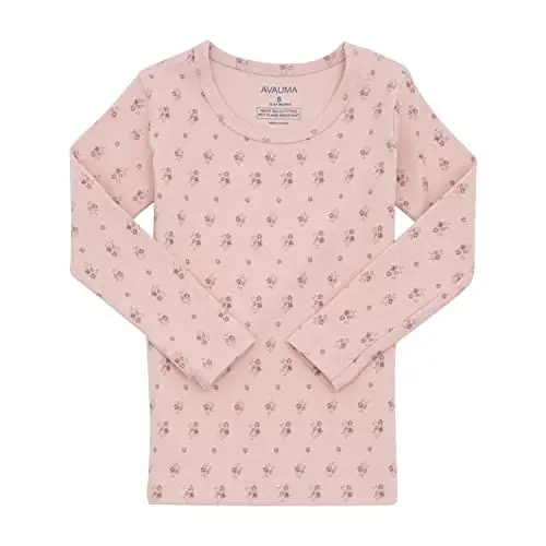 AVAUMA Baby Boys Girls Pajama Set 6M-7T Kids Cute Toddler Snug fit Pattern Design Pjs Cotton Sleepwear - 2