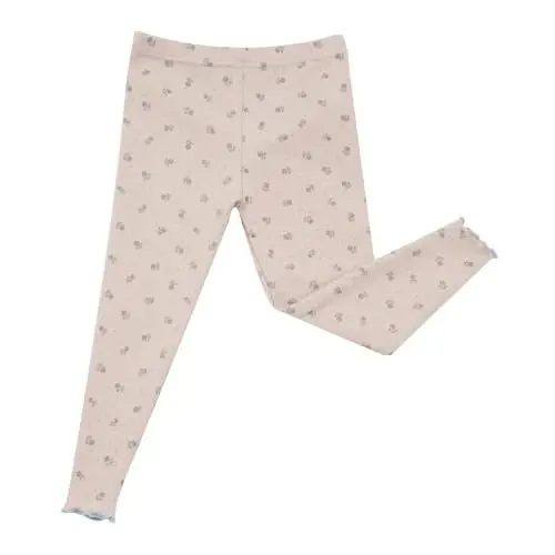 AVAUMA Baby Boy Girl Pajama Set 6M-7T Kids Cute Toddler Snug fit Flower Pattern Design Pjs Cotton Sleepwear Ruffled Shirring - 3