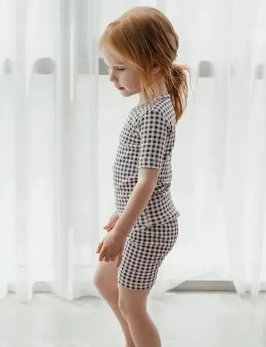 AVAUMA Baby Boys Girls Pajama Set 6M-7T Kids Cute Toddler Snug fit Pattern Design Pjs Cotton Sleepwear - 5