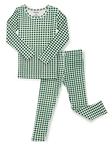 AVAUMA Bebek Erkek Kız Pijama Takımı 6 Ay-7 Yaş Çocuk Sevimli Küçük Çocuk Vücuda Oturan Desen Tasarımı Pjs Pamuklu Uyku Giyim 