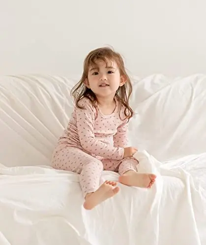 AVAUMA Baby Boys Girls Pajama Set 6M-7T Kids Cute Toddler Snug fit Pattern Design Pjs Cotton Sleepwear - 5
