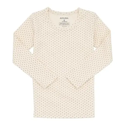 AVAUMA Baby Boys Girls Pajama Set 6M-7T Kids Cute Toddler Snug fit Pattern Design Pjs Cotton Sleepwear - 2