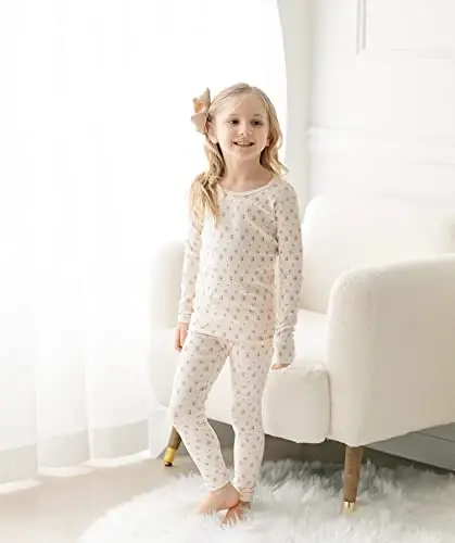 AVAUMA Baby Boys Girls Pajama Set 6M-7T Kids Cute Toddler Snug fit Pattern Design Pjs Cotton Sleepwear - 9