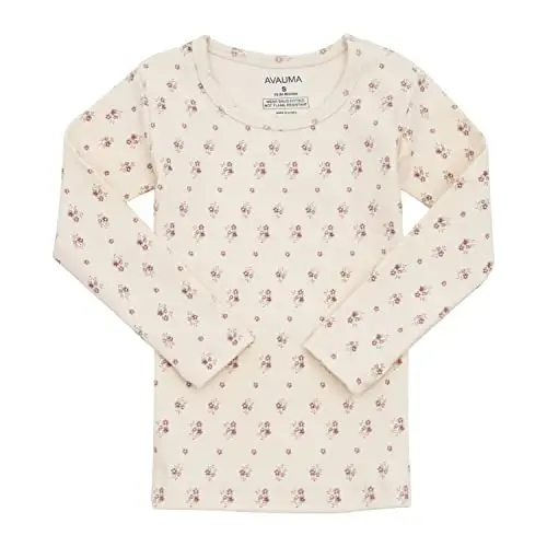 AVAUMA Baby Boys Girls Pajama Set 6M-7T Kids Cute Toddler Snug fit Pattern Design Pjs Cotton Sleepwear - 2