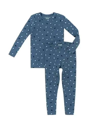 AVAUMA Bebek Erkek Kız Pijama Takımı 6 Ay-7 Yaş Çocuk Sevimli Küçük Çocuk Vücuda Oturan Desen Tasarımlı Pamuklu Uyku Giysisi 