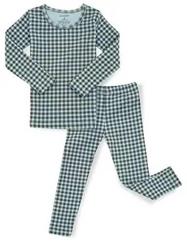 AVAUMA Baby Boys Girls Pajama Set 6M-7T Kids Cute Toddler Snug fit Pattern Design Pjs Cotton Sleepwear - 1