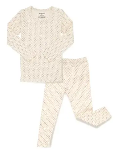 AVAUMA Baby Boys Girls Pajama Set 6M-7T Kids Cute Toddler Snug fit Pattern Design Pjs Cotton Sleepwear - 1