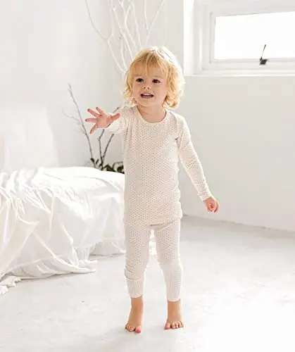 AVAUMA Baby Boys Girls Pajama Set 6M-7T Kids Cute Toddler Snug fit Pattern Design Pjs Cotton Sleepwear - 2