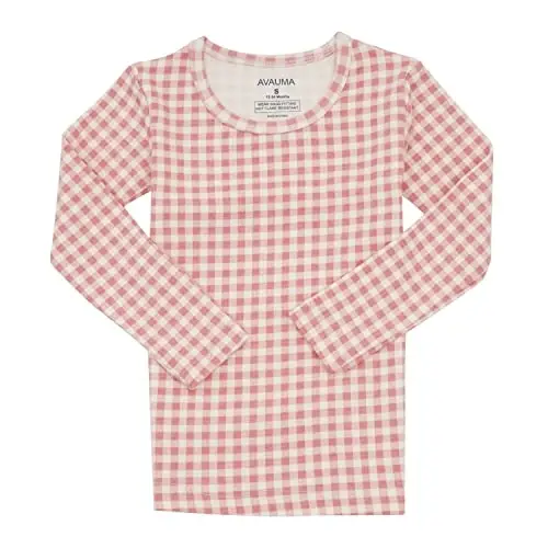 AVAUMA Baby Boys Girls Pajama Set 6M-7T Kids Cute Toddler Snug fit Pattern Design Pjs Cotton Sleepwear - 3