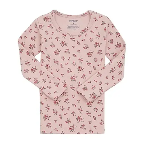 AVAUMA Baby Boys Girls Pajama Set 6M-7T Kids Cute Toddler Snug fit Pattern Design Pjs Cotton Sleepwear - 4