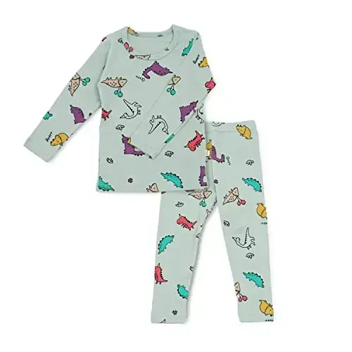 AVAUMA Baby Boys Girls Pajama Set 6M-8T Kids Cute Toddler Snug fit Pjs Cotton Sleepwear - 1