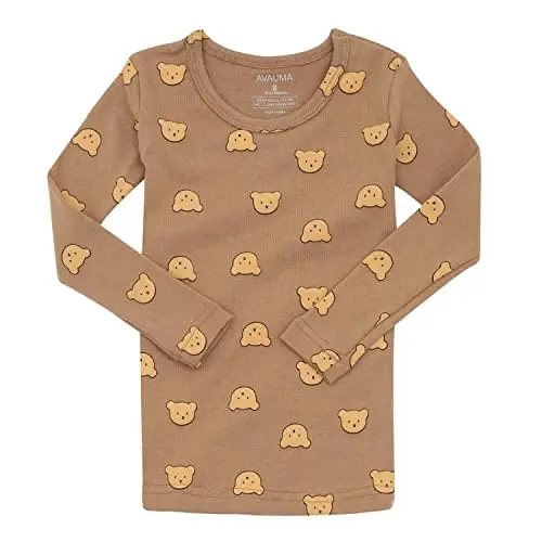 AVAUMA Baby Boys Girls Pajama Set 6M-8T Kids Cute Toddler Snug fit Pjs Cotton Sleepwear - MODAZONE (1)