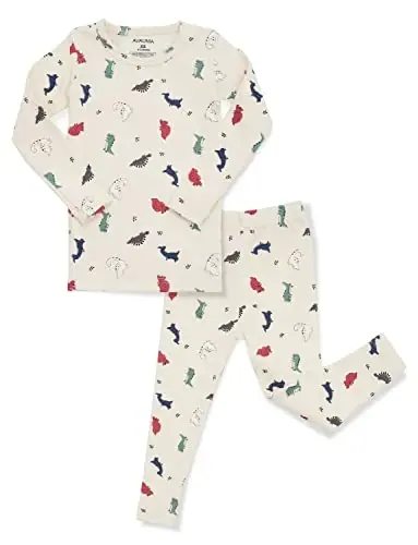 AVAUMA Baby Boys Girls Pajama Set 6M-8T Kids Cute Toddler Snug fit Pjs Cotton Sleepwear - MODAZONE