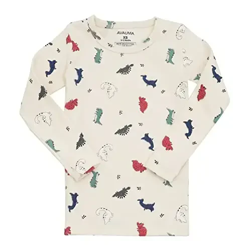 AVAUMA Baby Boys Girls Pajama Set 6M-8T Kids Cute Toddler Snug fit Pjs Cotton Sleepwear - MODAZONE (1)