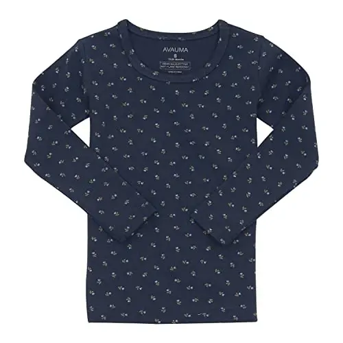 AVAUMA Baby Boys Girls Pajama Set 6M-7T Kids Cute Toddler Snug fit Pattern Design Pjs Cotton Sleepwear - 2