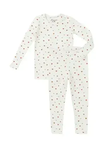 AVAUMA Baby Boys Girls Pajama Set 6M-7T Kids Cute Toddler Snug fit Pattern Design Pjs Cotton Sleepwear 