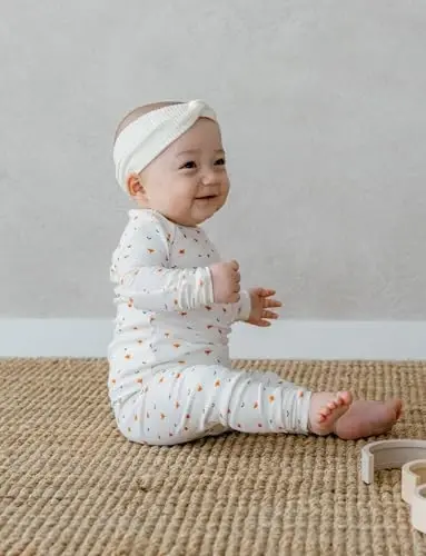 AVAUMA Baby Boys Girls Pajama Set 6M-7T Kids Cute Toddler Snug fit Pattern Design Pjs Cotton Sleepwear - 4