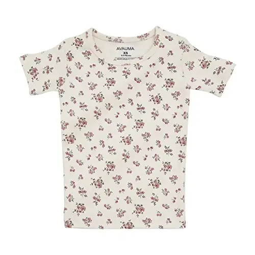 AVAUMA Baby Boys Girls Pajama Set 6M-7T Kids Cute Toddler Snug fit Pattern Design Pjs Cotton Sleepwear - 2