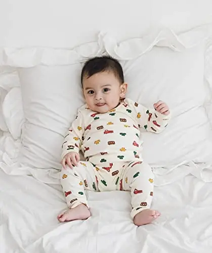 AVAUMA Baby Boys Girls Pajama Set 6M-8T Kids Cute Toddler Snug fit Pjs Cotton Sleepwear - 4