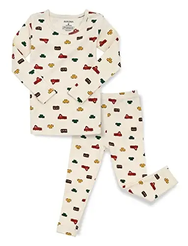 AVAUMA Baby Boys Girls Pajama Set 6M-8T Kids Cute Toddler Snug fit Pjs Cotton Sleepwear 