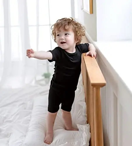 AVAUMA Toddler Short Pajamas Set Baby Boys Girls Kids Snug fit Ribbed Sleepwear pjs for Daily Life Style - 4